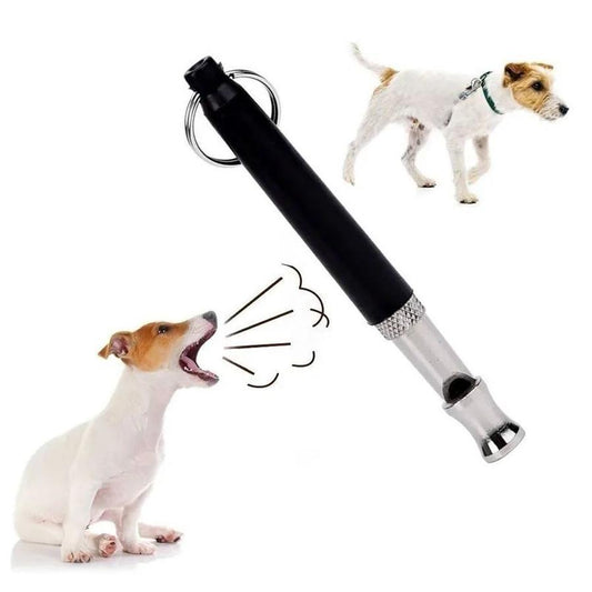 JMT-318090 Adjustable Ultrasonic Dog Training Whistle with Keychain for Effective Pet Communication