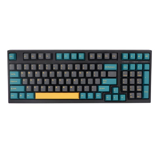 KTX-417043 Mars Green Two-Color PBT Mechanical Keyboard Keycap Set - 126 Keys for Various Configurations