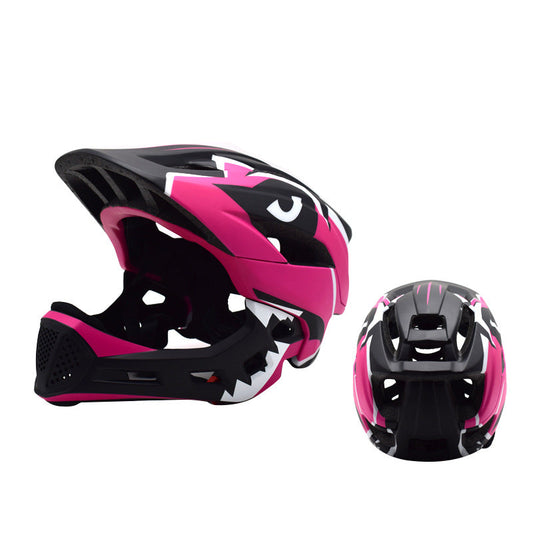 KTX-592275 Children's Full Face Helmet for Balance Bikes and Scooters – Protective Gear for Safe Riding