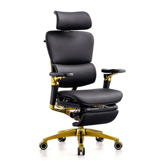 KTX-284115 Ergonomic Leather Executive Office Chair with 7D Armrests for Meeting Rooms