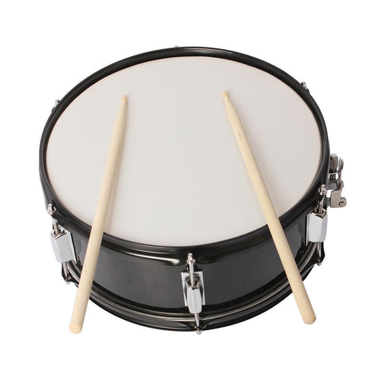 KTX-009107 14x5.5 Inch Professional Black Snare Drum for Musicians