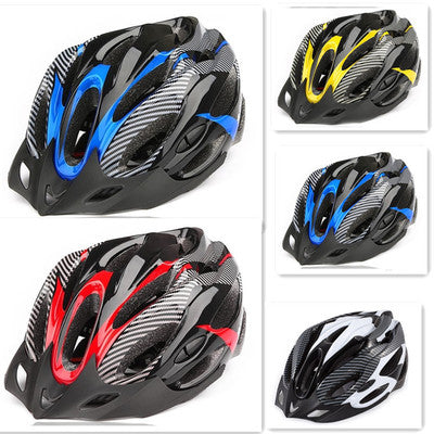 KTX-281555 Carbon Fiber Mountain Bicycle Riding Helmet with G Standard Certification