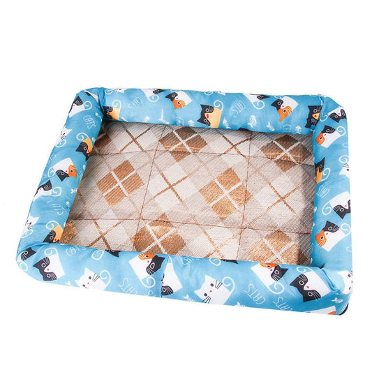JMT-383562 Cooling Dog and Cat Mat - Ice Silk with Oxford Cloth & PP Cotton Filling - Multiple Sizes Available