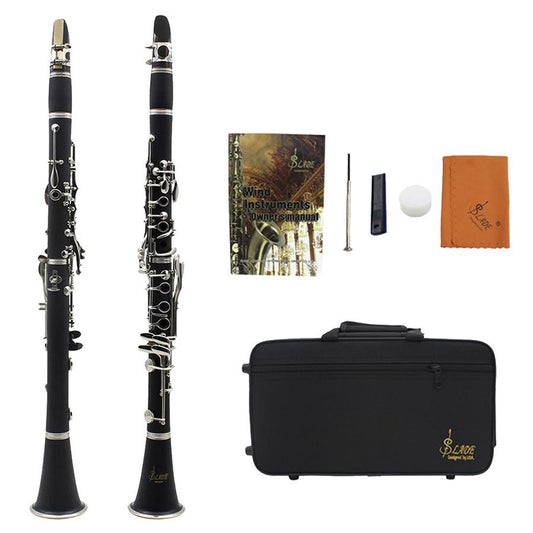 KTX-910803 Bakelite Nickel-Plated 17-Key Clarinet for Beginners