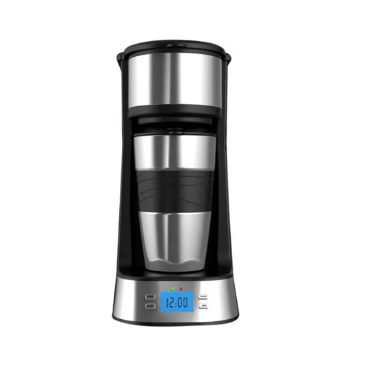 KTX-654739 Automatic Single 24-Hour Programmability Drip Coffee Maker with LCD Screen for Office and Home Use