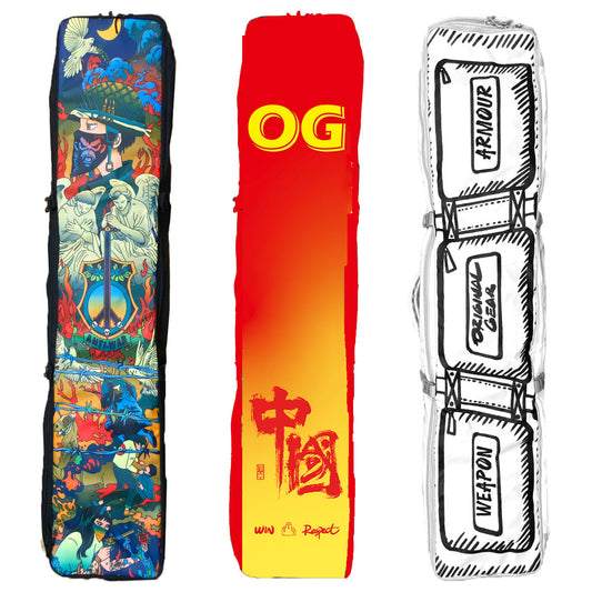 KTX-324051 Large Capacity Ski Pack for Single and Double Boards with Cardan Wheels