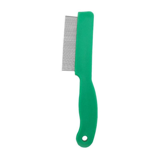 JMT-430154 Stainless Steel Pin Pet Flea Comb for Dogs and Cats - Grooming and Removal Tool
