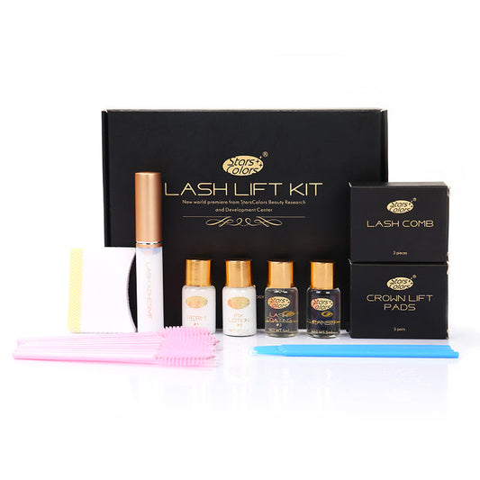 KTX-302675 Quick Lash Lifting Eyelash Perm Kit for Salon and DIY Use - Complete Set with Perming Tools and Lasting Results