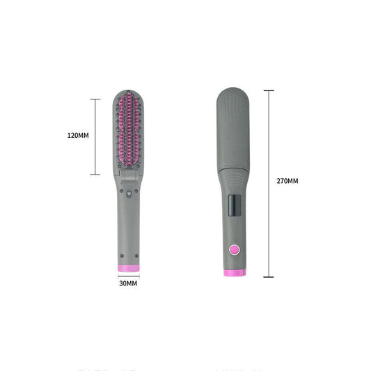 KTX-355283 Portable Wet and Dry Hair Straightener with Negative Ion Technology and Temperature Control