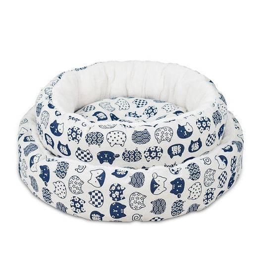 JMT-449098 Universal Pet Bed Mat in Various Colors – Durable Cotton and Linen Fabric, Multiple Sizes Available