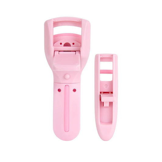 KTX-781011 Long-Lasting Curling Eyelash Curler in Green Pink - Natural Eye Enlargement