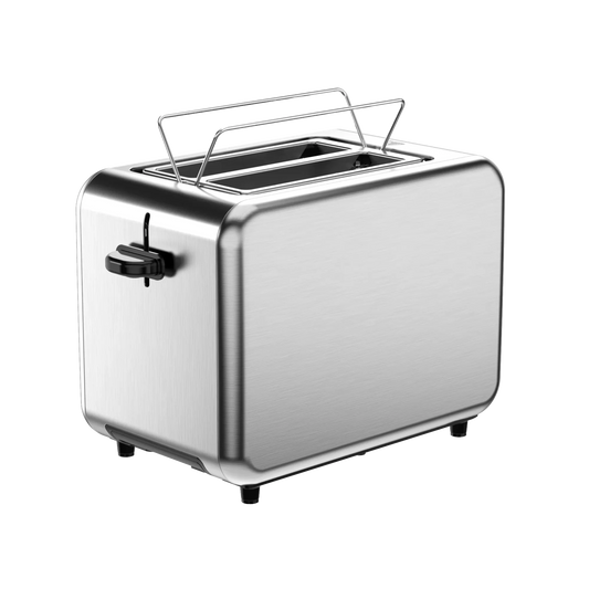 KTX-206355 Customisable Retro 2-Slice Toaster with Defrost, Reheat, and Cancel Functions