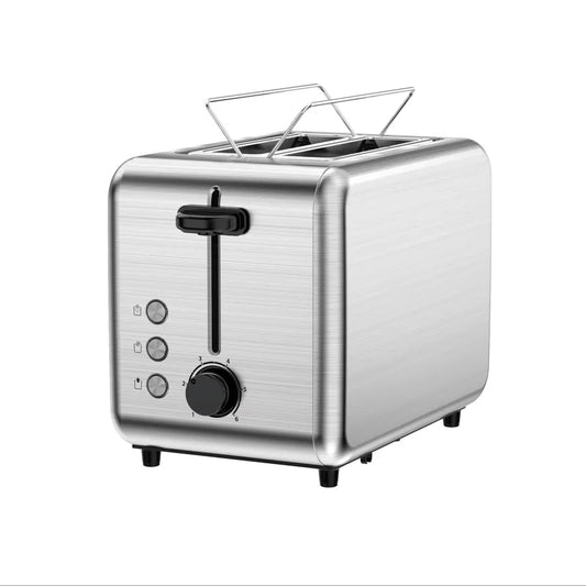 KTX-206355 Customisable Retro 2-Slice Toaster with Defrost, Reheat, and Cancel Functions