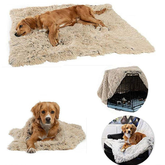 JMT-503434 Soft Plush Pet Blanket for Dogs and Cats - Warm, Comfortable, Easy to Clean, Available in Multiple Colors and Sizes