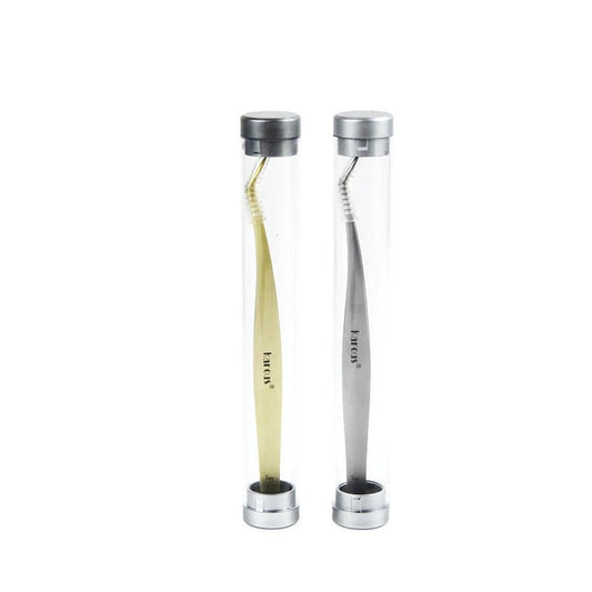 KTX-682707 Precision Long-Mouthed Flowering Tweezers for Eyelash Grafting and Hair Division