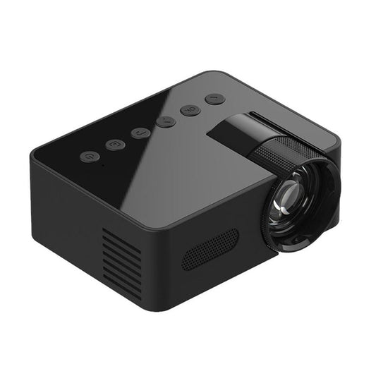 KTX-691859 Mini Portable Home Projector with Wireless Screen Mirroring, USB Power Supply, and Built-in Speaker - Compact and Lightweight Design
