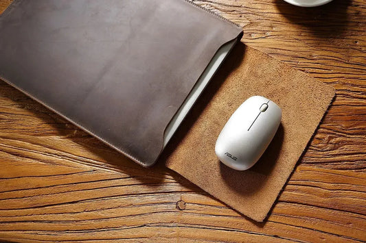 KTX-661971 Leather Computer Clutch Bag for 12, 13, and 14 Inch Laptops in Multiple Colours