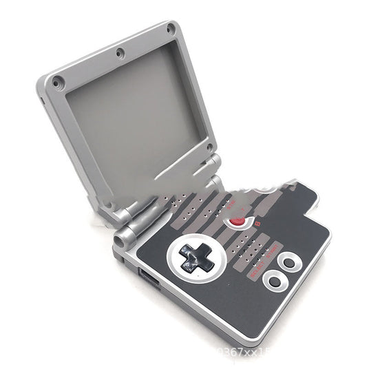KTX-678035 Transparent Game Case for GBA SP with NES Design and Accessories