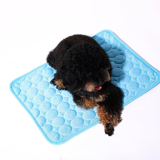 JMT-601738 Pet Cooling Mat for Dogs and Cats - Comfortable Cloth Cold Pad in Multiple Sizes and Colors