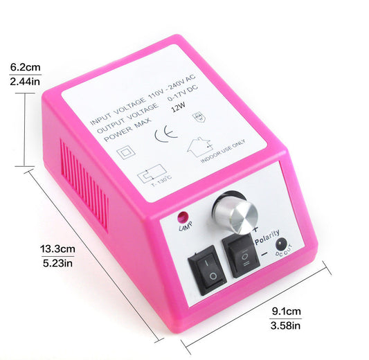 JMT-614090 Electric Nail Polisher Set with 35000 RPM, Lightweight Design, Versatile for Nail Art and Crafting