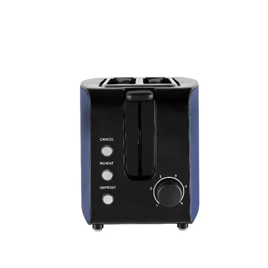 KTX-140819 2-Slice 38mm Wide Slot Breakfast Toaster with Easy-Clean Design