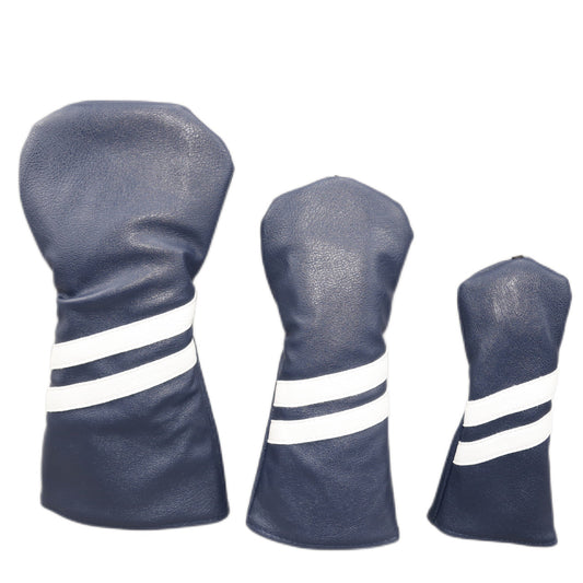 KTX-142419 Wood Rod Head Cover with Two Oblique Strips - Available in Multiple Colors and Quick Delivery