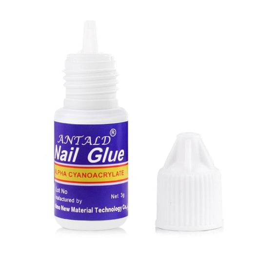 JMT-646858 Nail Glue for Jewelry Adhesion – 3g Organic Solution with Brush Applicator