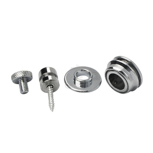 KTX-893843 Non-slip Metal Back Strap Buckle for Electric Guitar and Bass