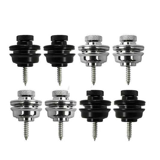 KTX-893843 Non-slip Metal Back Strap Buckle for Electric Guitar and Bass