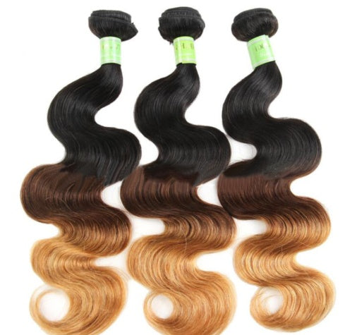 KTX-502099 Xuchang Body Wave T1B27 Ombre Hair Bundle - 1 Bundle