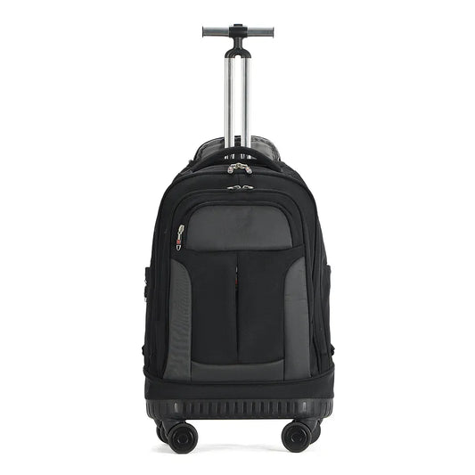 KTX-143699 Large Capacity Rolling Business Carry-On Trolley Travel Backpack for Air Travel