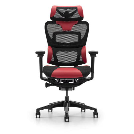 KTX-255635 Ergonomic Gaming and Office Chair with Racing Design, Swivel Leather and Mesh Upholstery