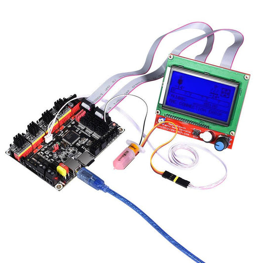 KTX-789203 SKR V1.4 & V1.4 Turbo Compatible 3D Printer Motherboard, STM32F Microprocessor, 5V Power Input