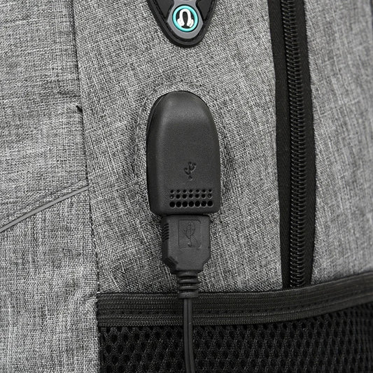 KTX-485779 Waterproof Large Capacity School and Travel Backpack with USB Charging and Headphone Jack