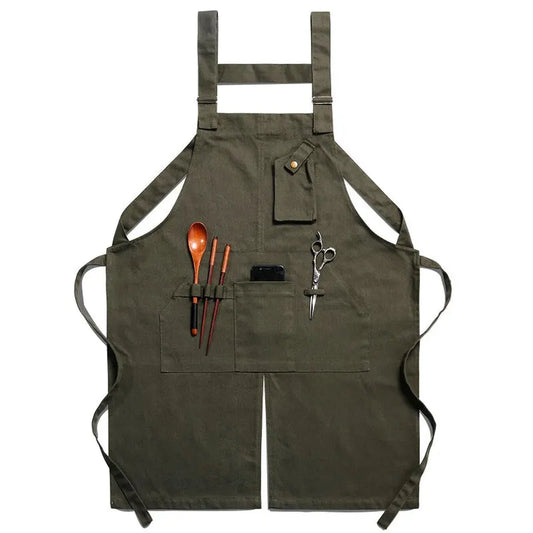 KTX-422355 Eco-Friendly Cowboy Apron with Customisable Logo, 60x75cm, Available in Multiple Colors