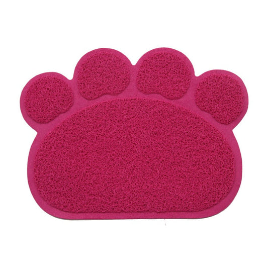 JMT-732810 Claw-Shaped PVC Cat Litter Mat - 30x40cm, 300g, Durable and Easy to Clean