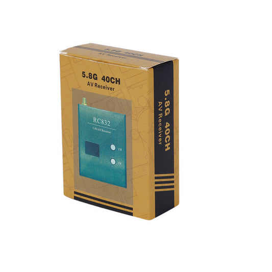 KTX-242515 5.8GHz 600mW AV Output FPV Receiver with 40 Frequency Points for Aerial Photography