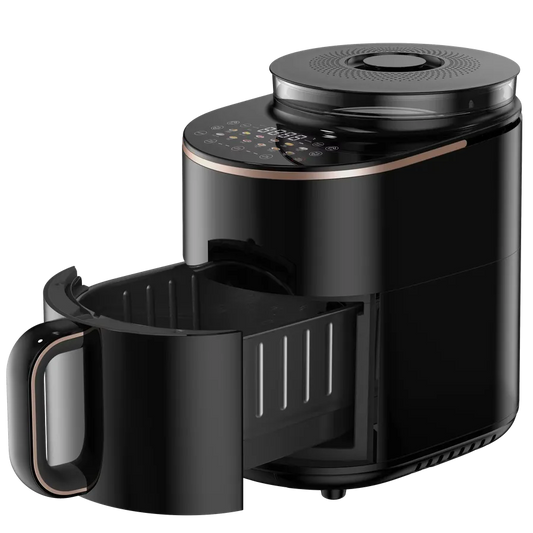 KTX-893011 4.5L Multifunctional Steam Air Fryer with Visible Cooking Pot and Large Capacity