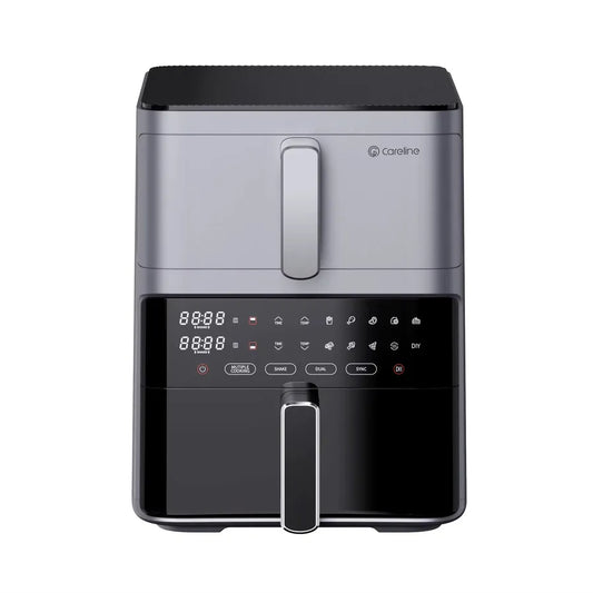 KTX-253459 Smart Dual-Core Air Fryer with Large Capacity – Multi-functional Oil-Free Electric Oven for Effortless Cooking