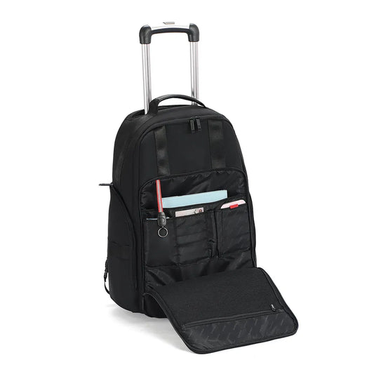KTX-373075 Large Capacity Business Rolling Backpack Trolley with Wheels for Travel