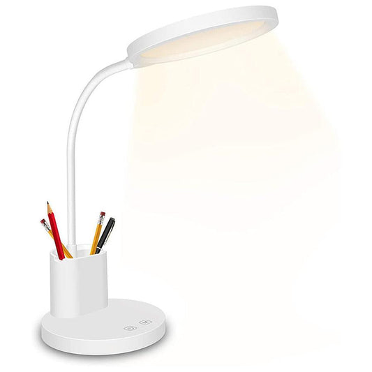 KTX-330451 Rechargeable Plug-in Bedside Lamp with 3 Color Modes and USB Charging Cable