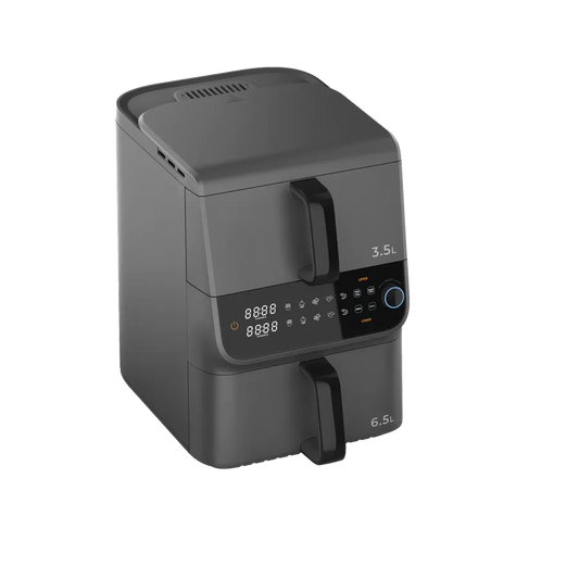 KTX-827475 Dual Core 11L Electric Air Fryer with Smart Control and Stainless Steel Design