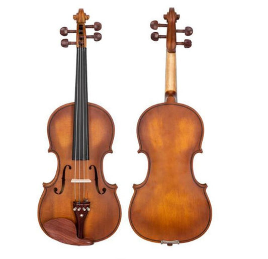 KTX-566163 Solid Wood Rosewood Violin Accessories in Matte Natural Finish