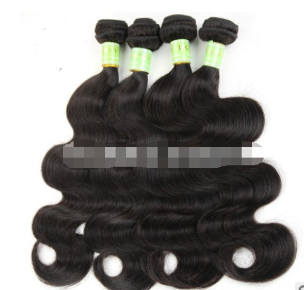 KTX-403795 Natural Body Wave Human Hair Wig for Ladies - Medium to Long Length, Hand-Woven, Dyeable and Ironable