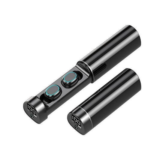 KTX-014483 Cylindrical Sports In-Ear Bluetooth Headset with 35 Hours Playtime and CVC8.0 Noise Cancellation