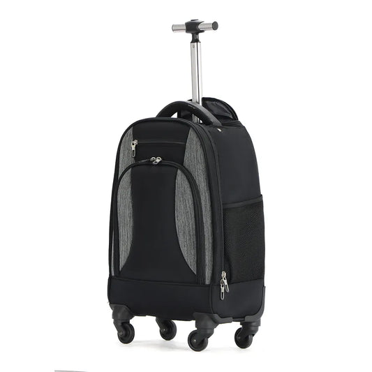 KTX-405843 Large Capacity Rolling Backpack Trolley for Business Travel