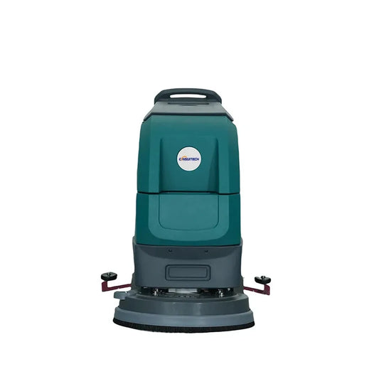 KTX-124691 32-Inch Electric Floor Scrubber with Auto Dryer and Battery Power for Home Use