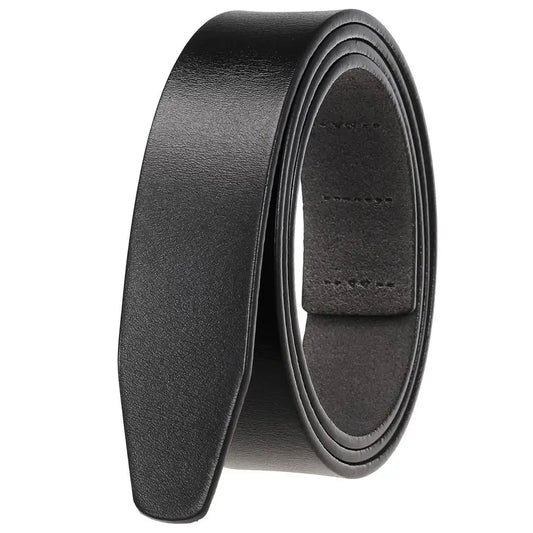 KTX-093203 Real Cowhide Leather Belt for Men – 35mm Wide Genuine Leather Design