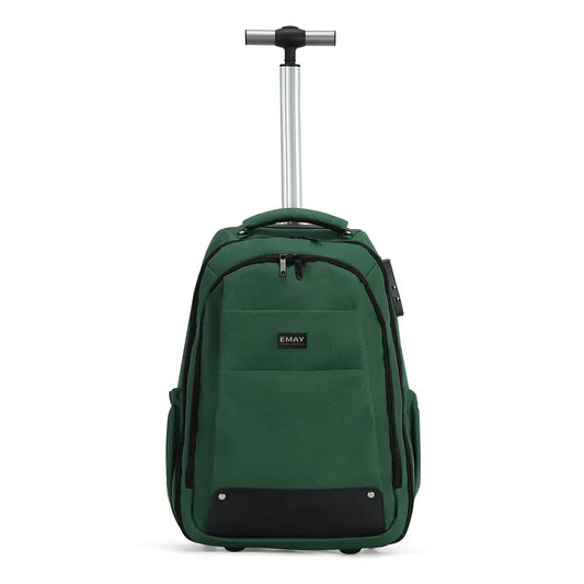 KTX-438611 Custom Carry-On Trolley Backpack with Wheels for Air Travel
