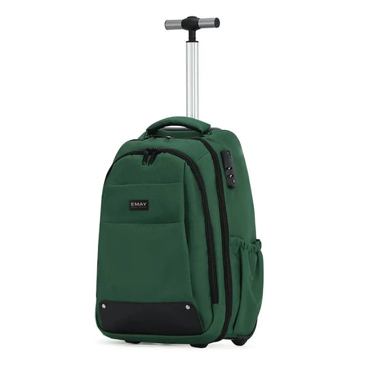 KTX-438611 Custom Carry-On Trolley Backpack with Wheels for Air Travel